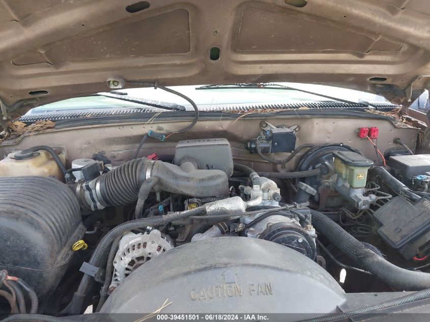 1997 Chevrolet C2500 Hd Fleetside VIN: 1GCGC24R0VZ148436 Lot: 39451501