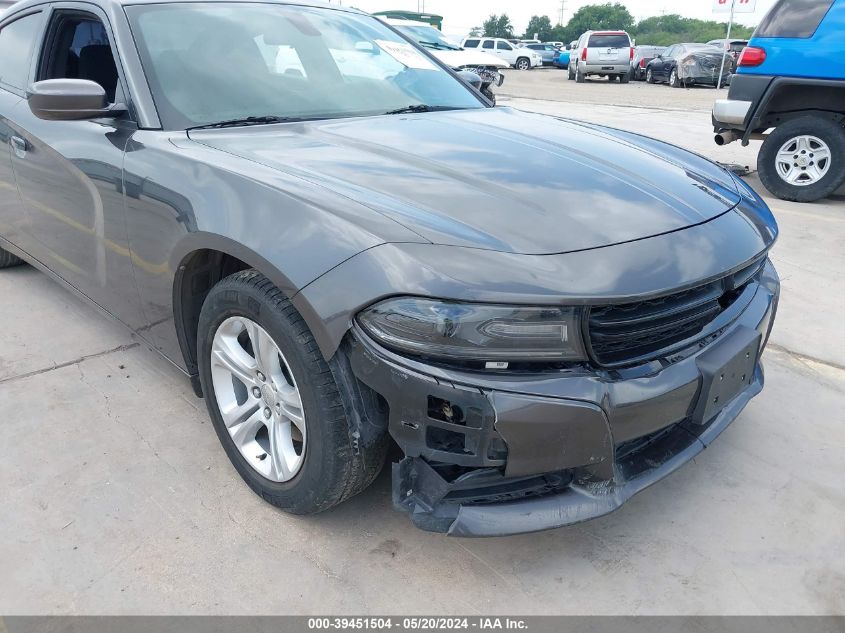 2019 Dodge Charger Sxt Rwd VIN: 2C3CDXBG8KH615533 Lot: 39451504