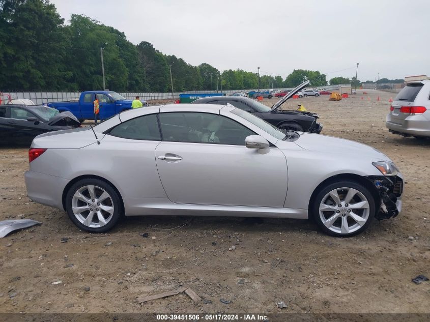 2011 Lexus Is 250 VIN: JTHFF2C22B2521146 Lot: 39451506