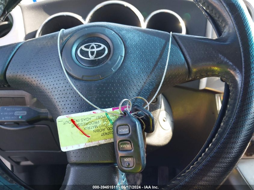 2003 Toyota Matrix Xr VIN: 2T1KR32E23C109417 Lot: 39451511