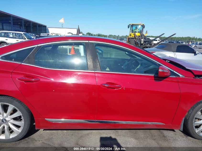 2013 Hyundai Azera VIN: KMHFH4JG8DA210928 Lot: 39451513