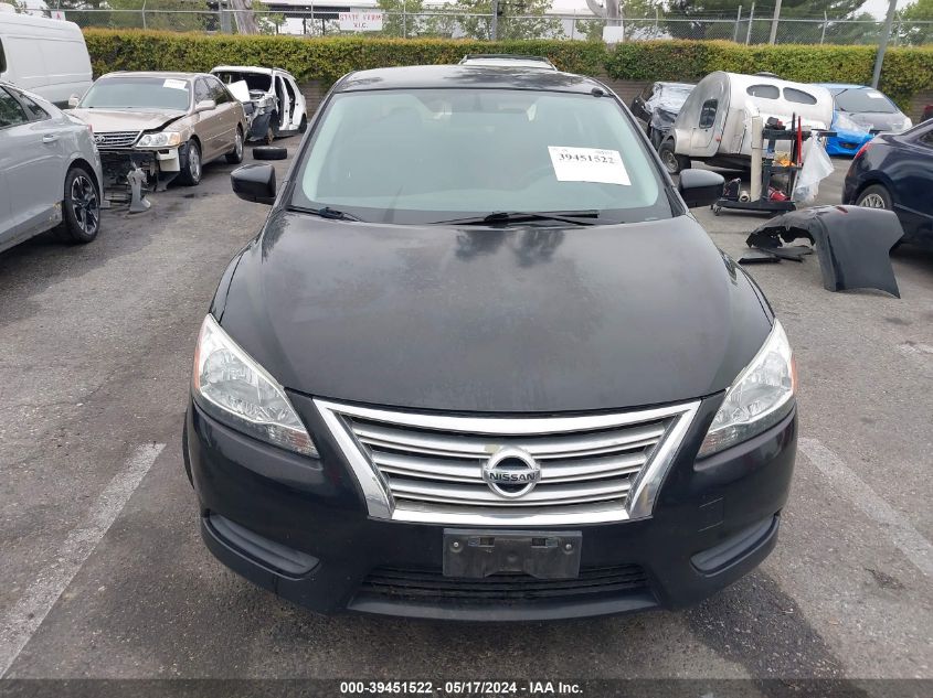 2014 Nissan Sentra S VIN: 3N1AB7AP8EY240688 Lot: 39451522