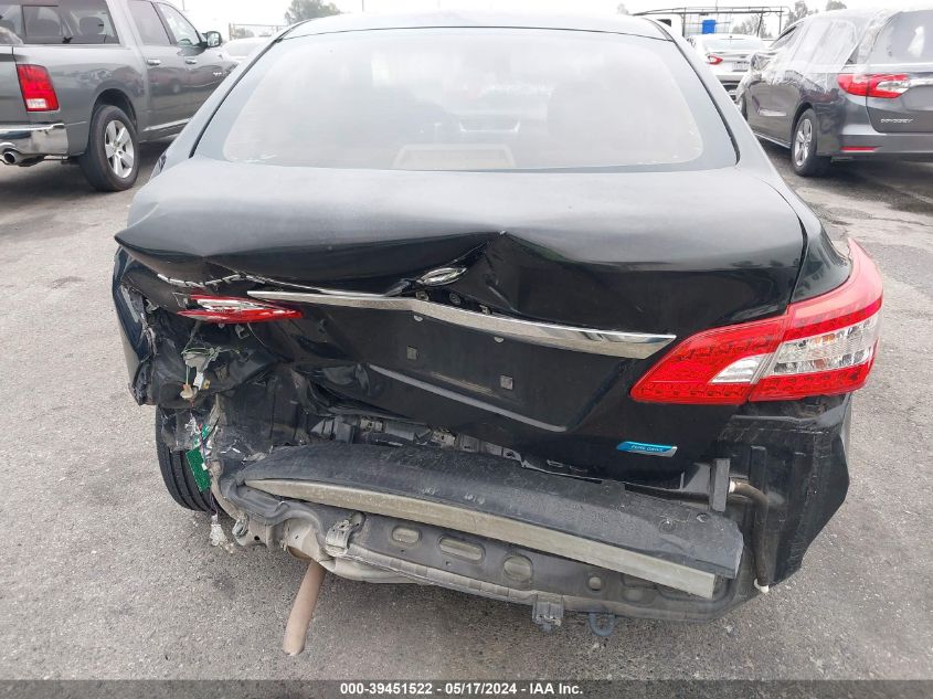 2014 Nissan Sentra S VIN: 3N1AB7AP8EY240688 Lot: 39451522