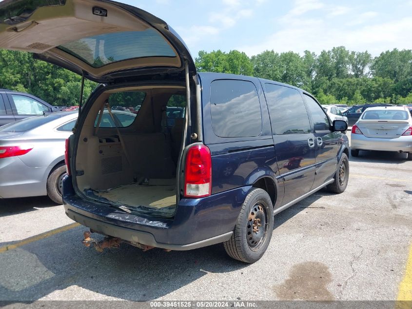 2007 Chevrolet Uplander Ls VIN: 1GNDV23W67D192596 Lot: 39451525