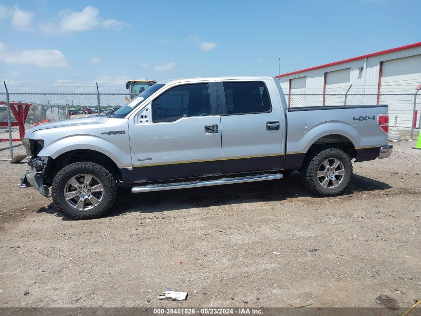 2012 Ford F-150 Xlt VIN: 1FTFW1ET2CFA42799 Lot: 39451526