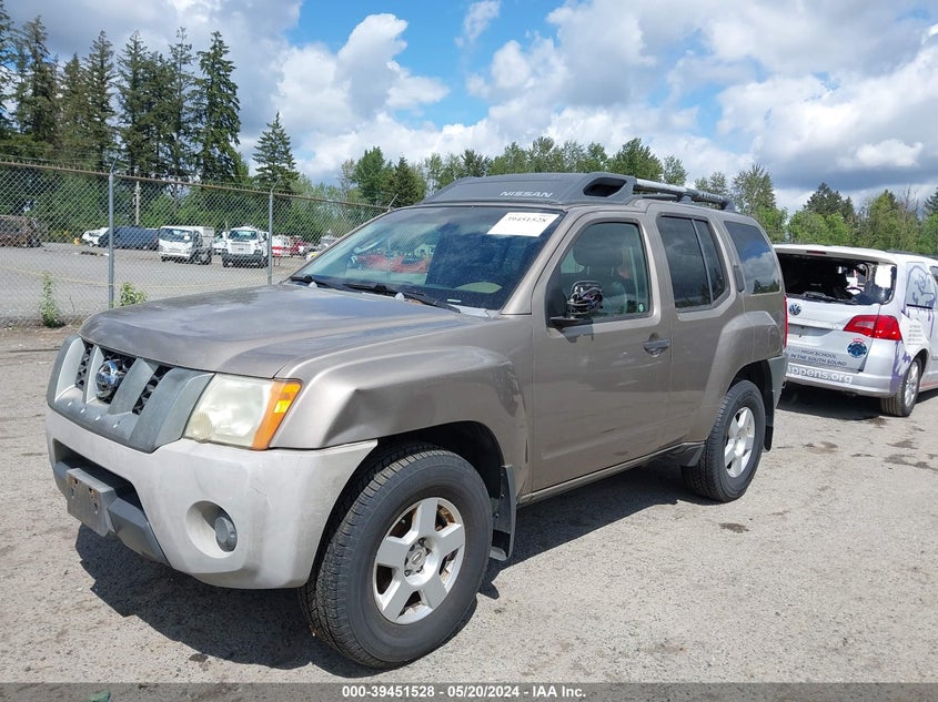 2007 Nissan Xterra S VIN: 5N1AN08W77C506752 Lot: 39451528