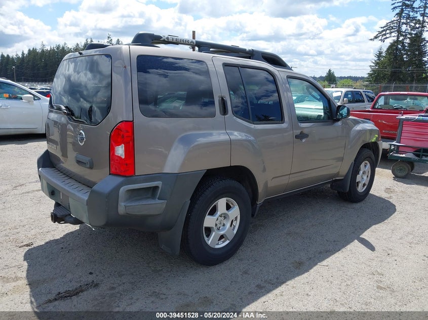 2007 Nissan Xterra S VIN: 5N1AN08W77C506752 Lot: 39451528