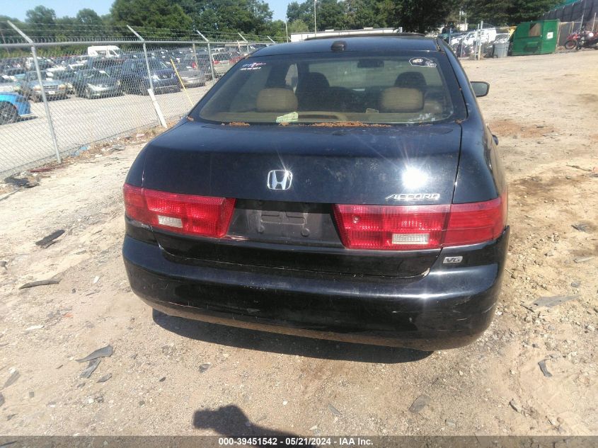 2005 Honda Accord VIN: 1MGBW665258016341 Lot: 39451542