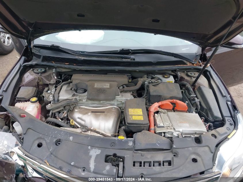 2013 Toyota Avalon Hybrid Limited VIN: 4T1BD1EB1DU017235 Lot: 39451543