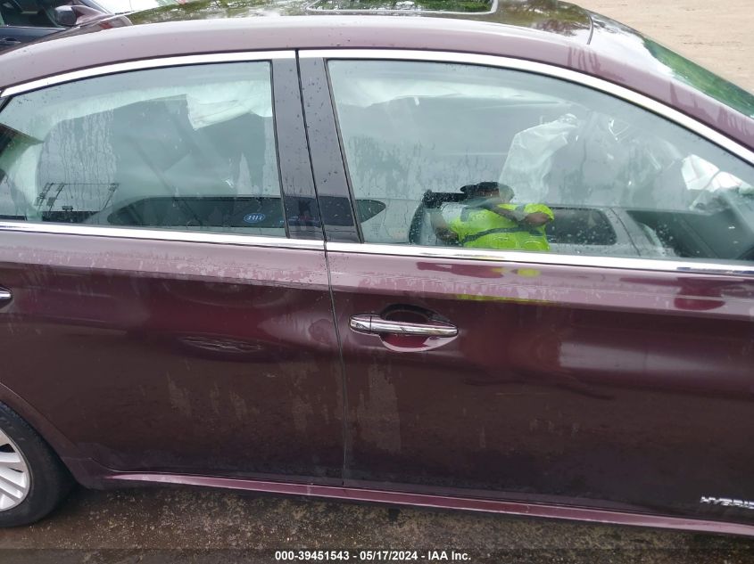 2013 Toyota Avalon Hybrid Limited VIN: 4T1BD1EB1DU017235 Lot: 39451543