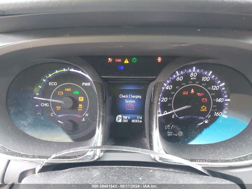 2013 Toyota Avalon Hybrid Limited VIN: 4T1BD1EB1DU017235 Lot: 39451543