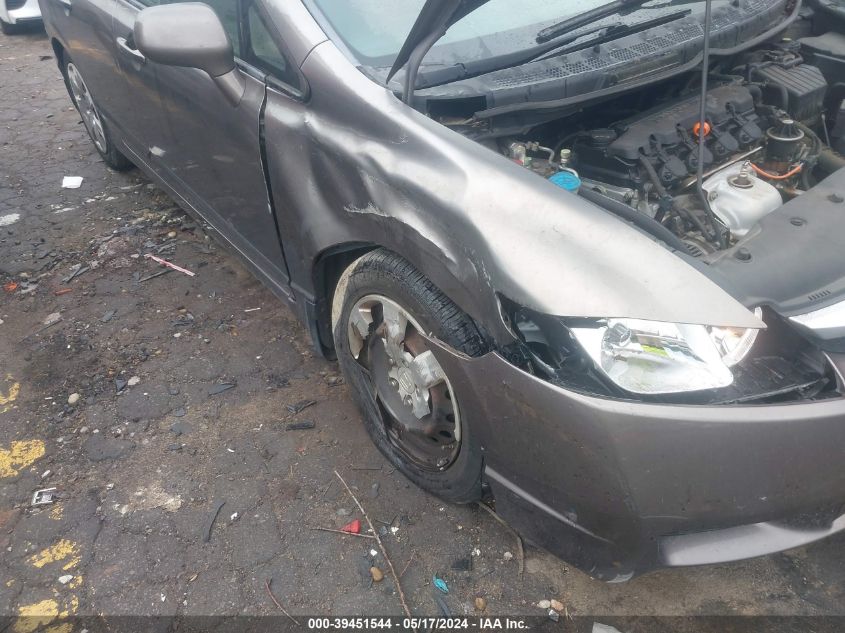 2010 Honda Civic Lx VIN: 2HGFA1F51AH507360 Lot: 39451544