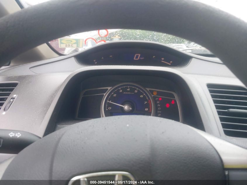 2010 Honda Civic Lx VIN: 2HGFA1F51AH507360 Lot: 39451544