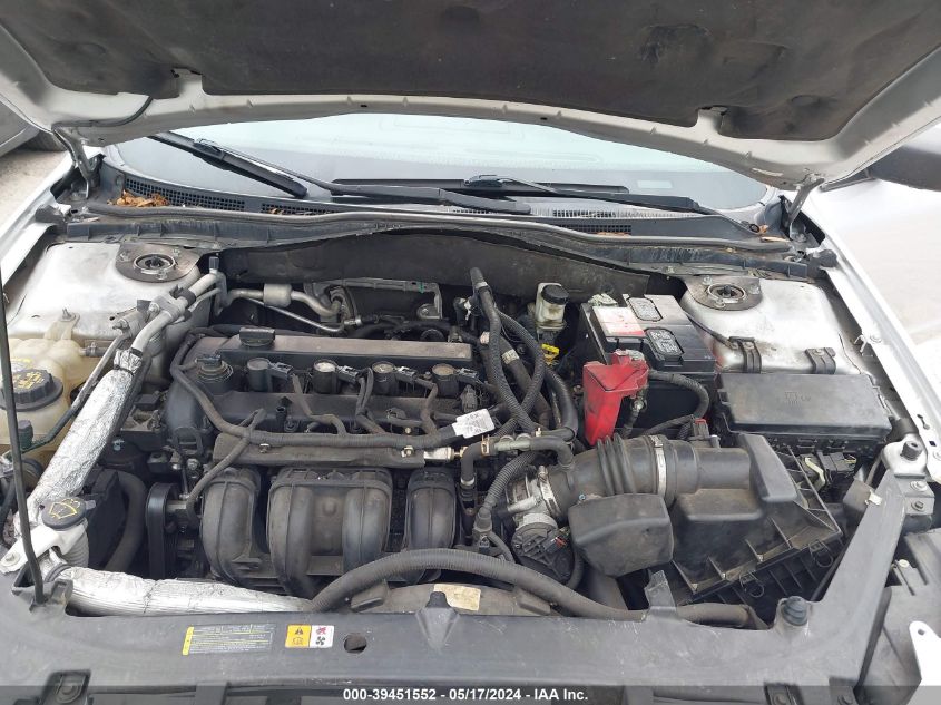 2011 Ford Fusion S VIN: 3FAHP0GA1BR304296 Lot: 39451552