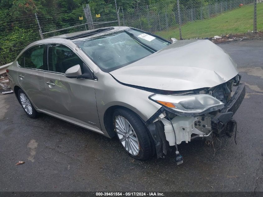 2015 Toyota Avalon Hybrid Limited VIN: 4T1BD1EB2FU037240 Lot: 39451554