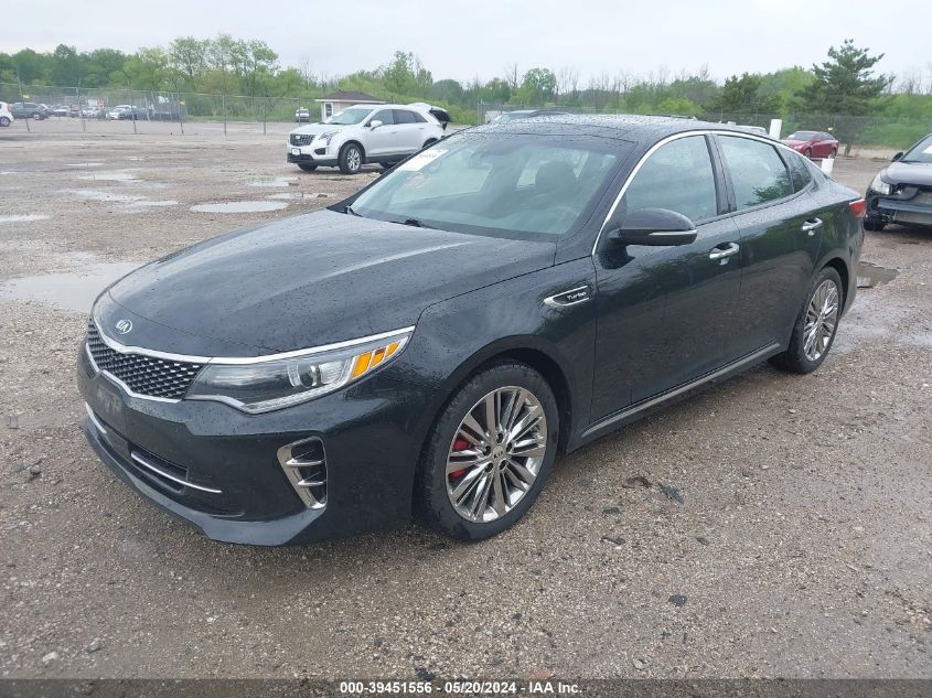 2016 Kia Optima Sxl Turbo VIN: 5XXGV4L28GG112011 Lot: 39451556