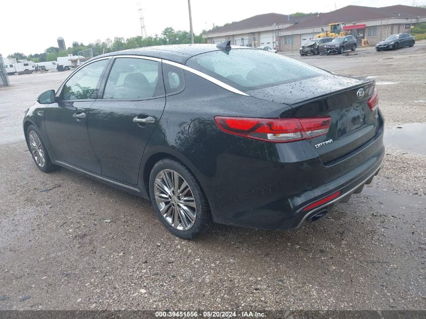 2016 Kia Optima Sxl Turbo VIN: 5XXGV4L28GG112011 Lot: 39451556