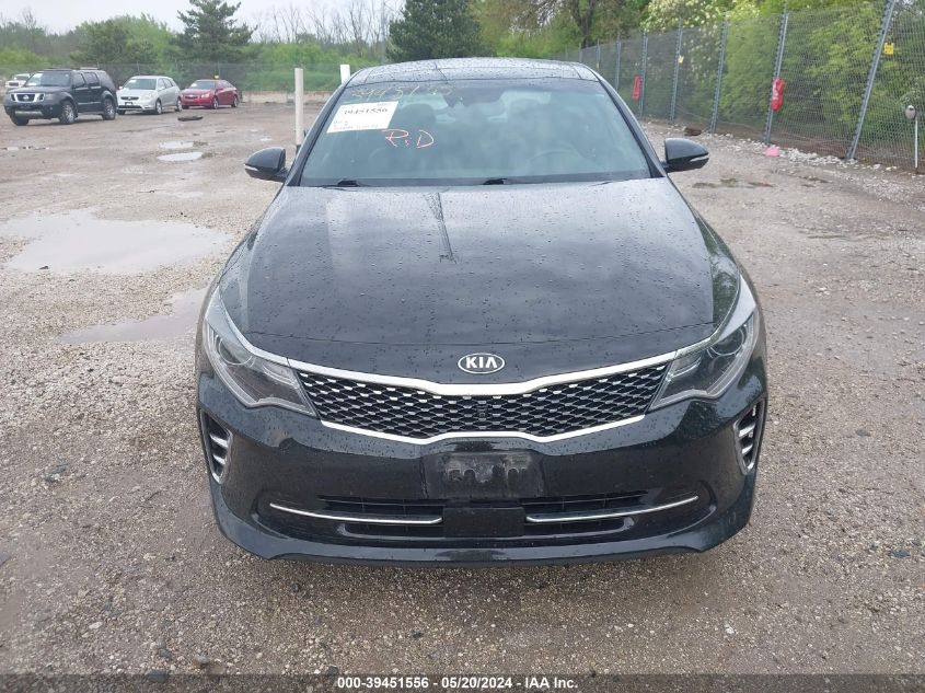 2016 Kia Optima Sxl Turbo VIN: 5XXGV4L28GG112011 Lot: 39451556