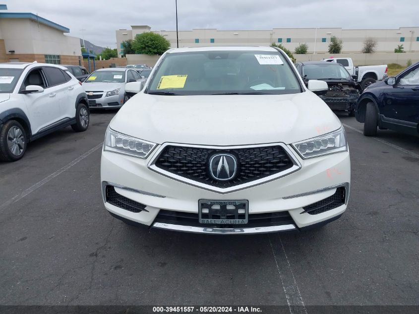 2017 Acura Mdx VIN: 5J8YD4H31HL003868 Lot: 39451557