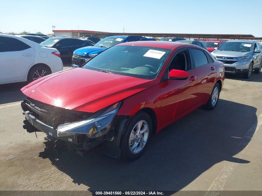 2022 HYUNDAI ELANTRA SE - KMHLL4AG2NU357229