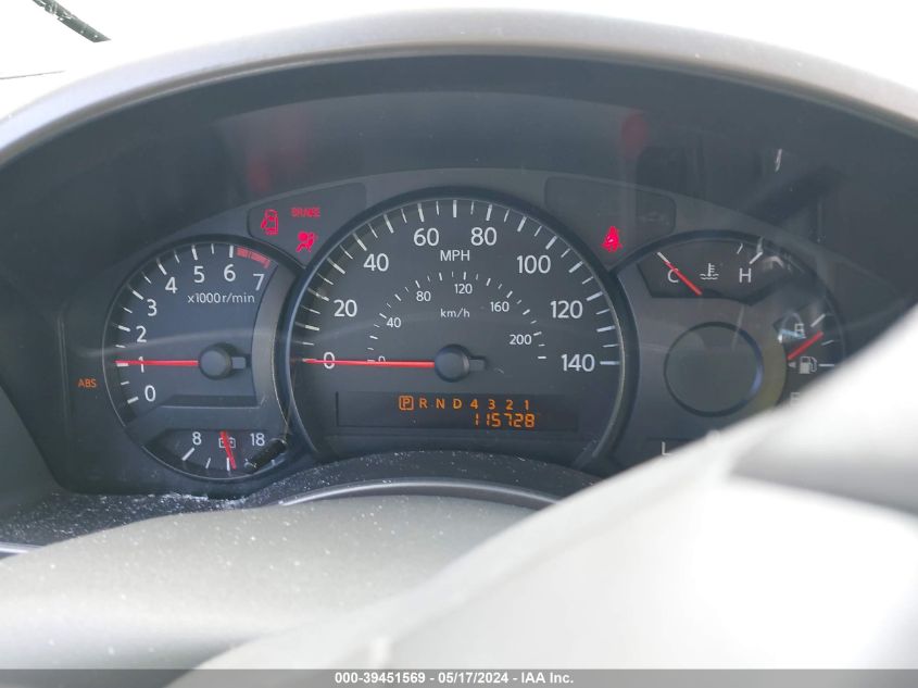 2005 Nissan Titan Se VIN: 1N6BA06A15N577777 Lot: 39451569