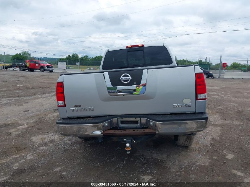 2005 Nissan Titan Se VIN: 1N6BA06A15N577777 Lot: 39451569