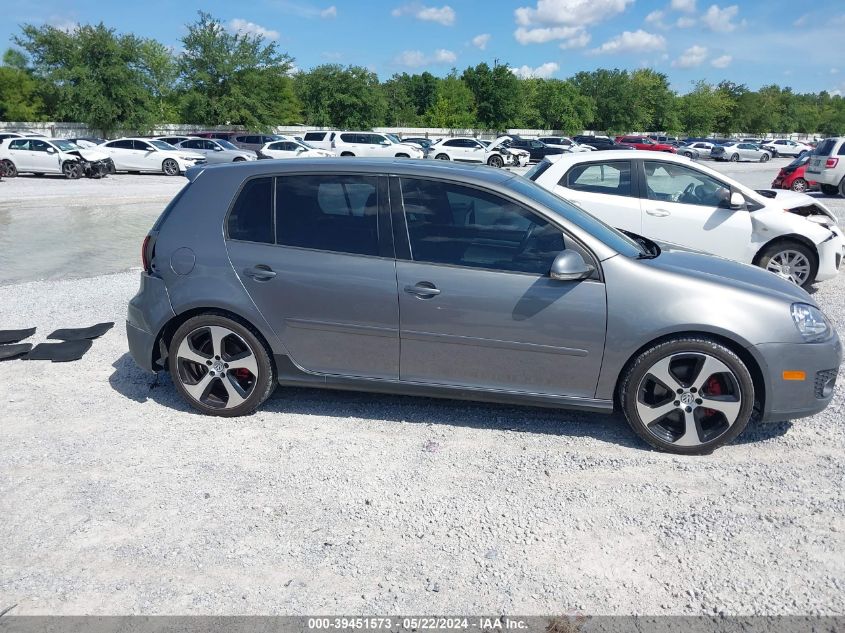 2009 Volkswagen Gti 4-Door VIN: WVWHD91K29W143764 Lot: 39451573