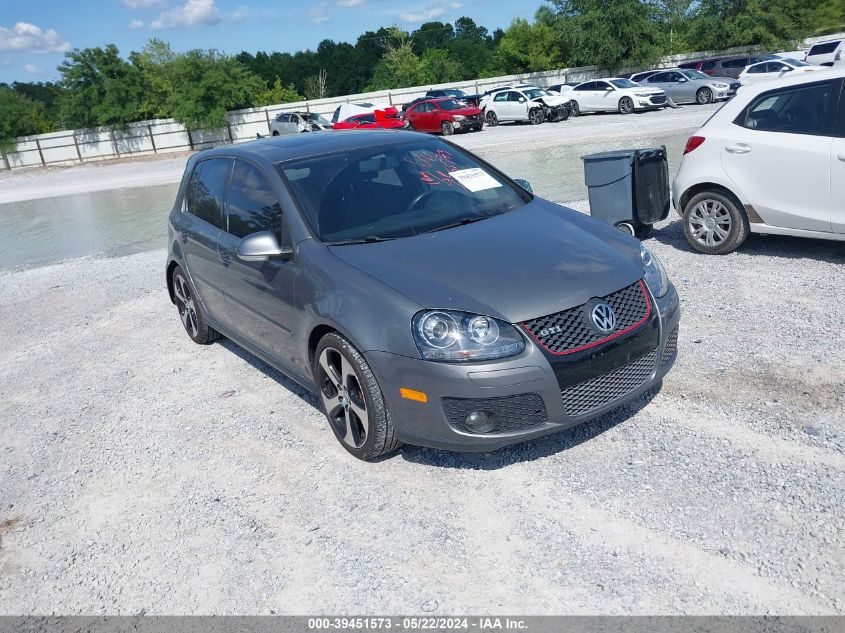 2009 Volkswagen Gti 4-Door VIN: WVWHD91K29W143764 Lot: 39451573