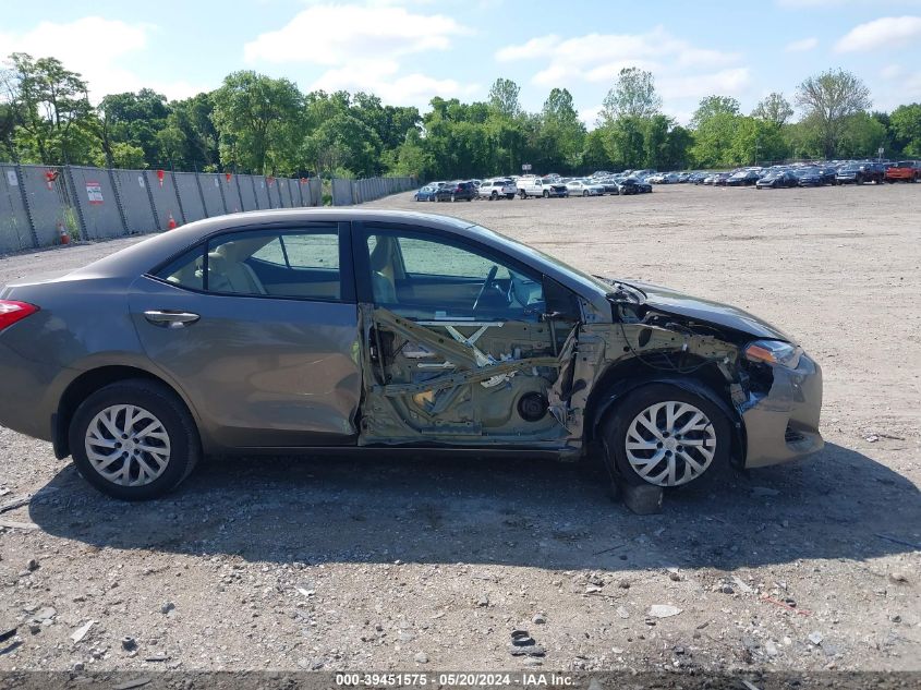 2017 Toyota Corolla Le VIN: 2T1BURHE7HC838917 Lot: 39451575