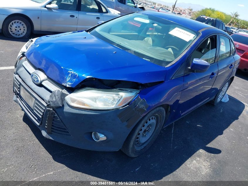 2012 Ford Focus Se VIN: 1FAHP3F27CL316013 Lot: 39451581