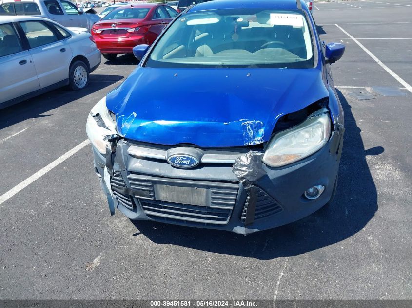 2012 Ford Focus Se VIN: 1FAHP3F27CL316013 Lot: 39451581