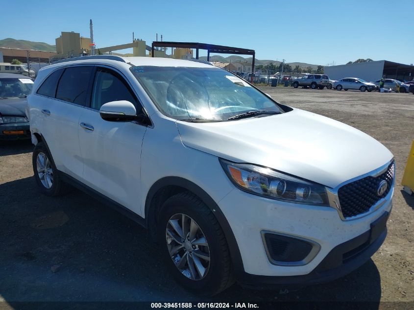 2016 KIA SORENTO 2.4L LX - 5XYPG4A33GG042208