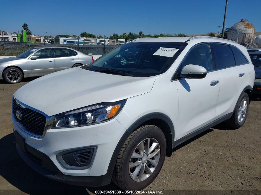 2016 KIA SORENTO 2.4L LX - 5XYPG4A33GG042208