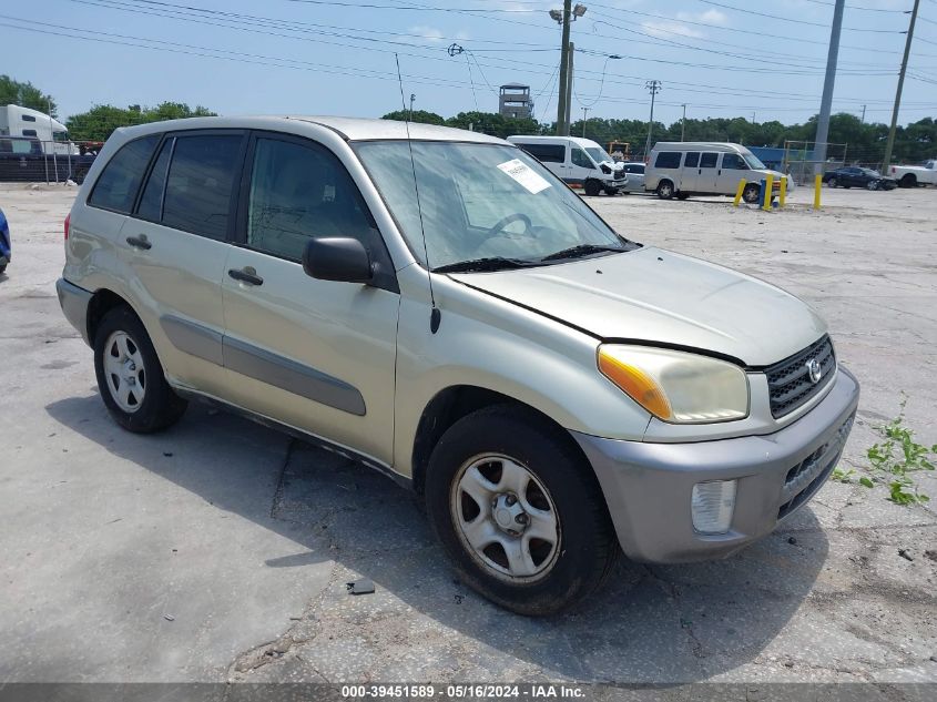 2003 Toyota Rav4 VIN: JTEGH20VX30115784 Lot: 39451589