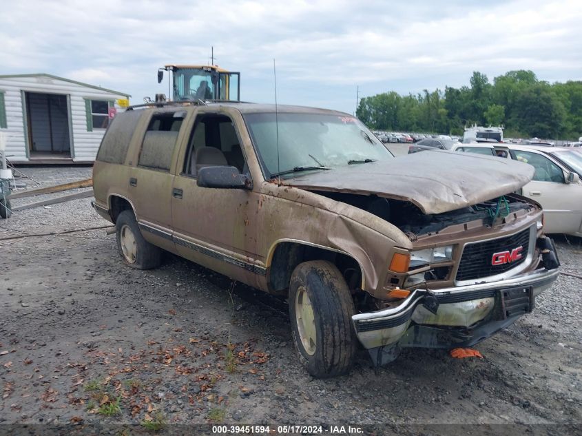 1996 GMC Yukon VIN: 1GKEK13R3TJ705197 Lot: 39451594