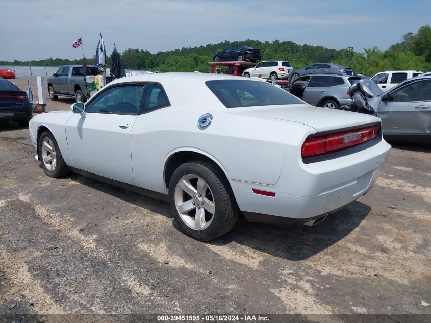 2013 Dodge Challenger Sxt VIN: 2C3CDYAG4DH578569 Lot: 39451595