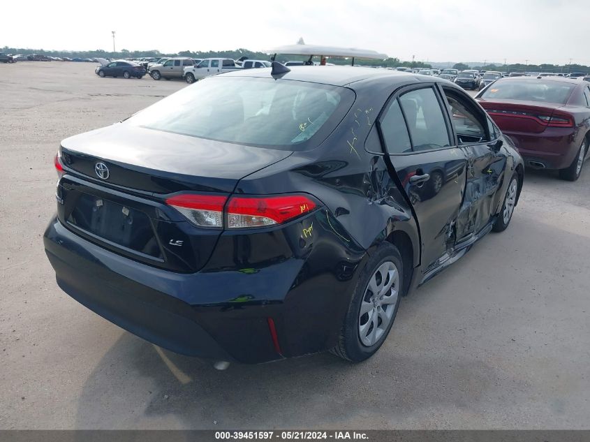 2023 Toyota Corolla Le VIN: 5YFB4MDE9PP011640 Lot: 39451597