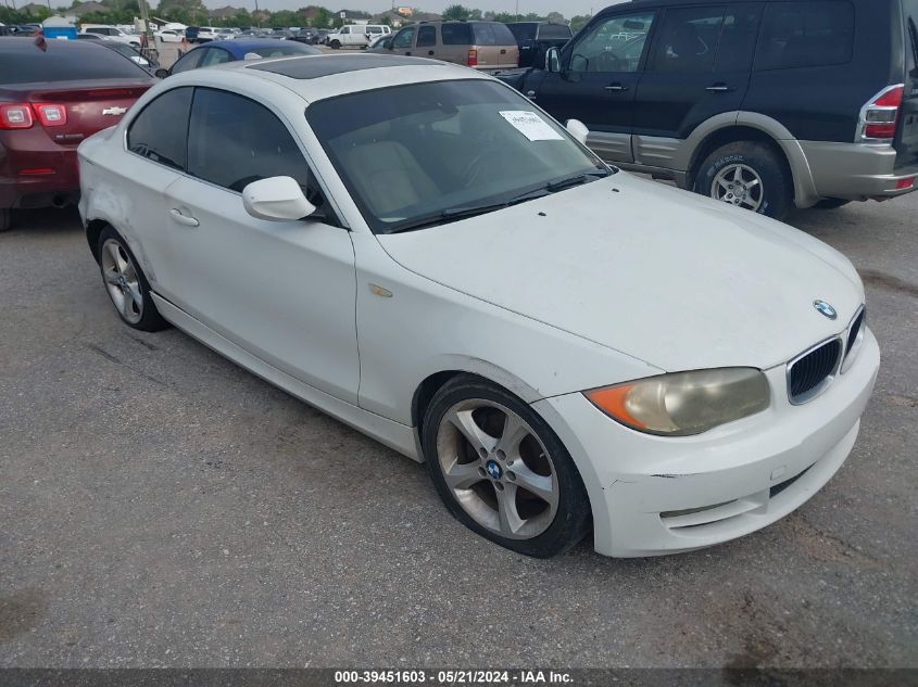 2011 BMW 128I VIN: WBAUP7C55BVP21690 Lot: 39451603