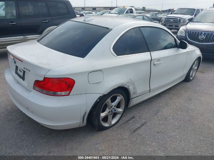 2011 BMW 128I VIN: WBAUP7C55BVP21690 Lot: 39451603