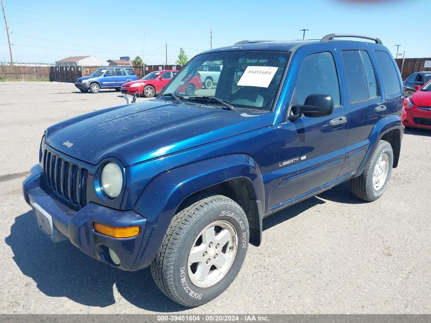 2002 Jeep Liberty Limited Edition VIN: 1J4GL58K62W183830 Lot: 39451604