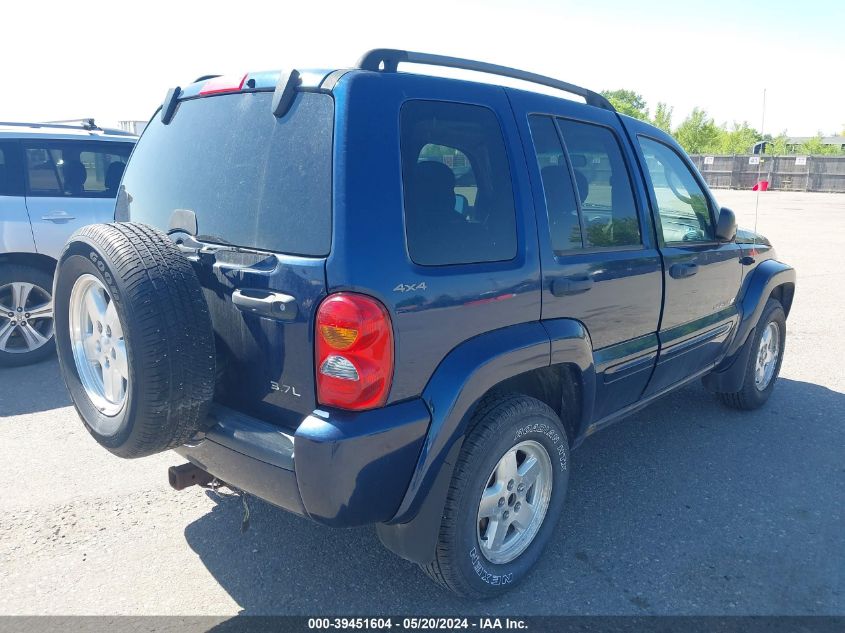 2002 Jeep Liberty Limited Edition VIN: 1J4GL58K62W183830 Lot: 39451604