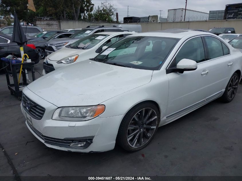 2016 Volvo S80 T5 Drive-E Platinum VIN: YV140MAM1G1197754 Lot: 39451607