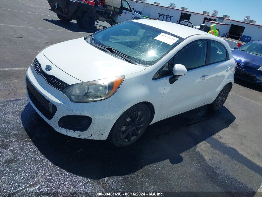 2012 Kia Rio5 Lx VIN: KNADM5A39C6039048 Lot: 39451610