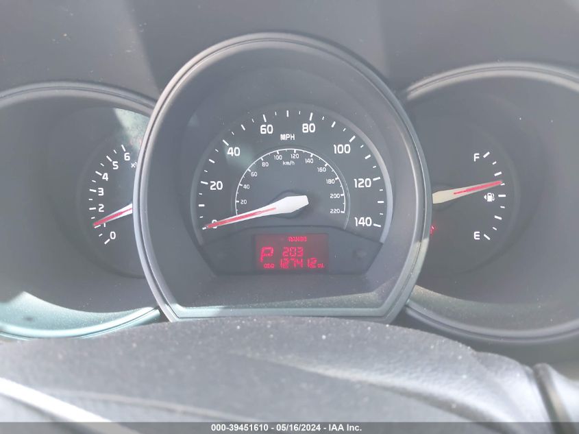 2012 Kia Rio5 Lx VIN: KNADM5A39C6039048 Lot: 39451610