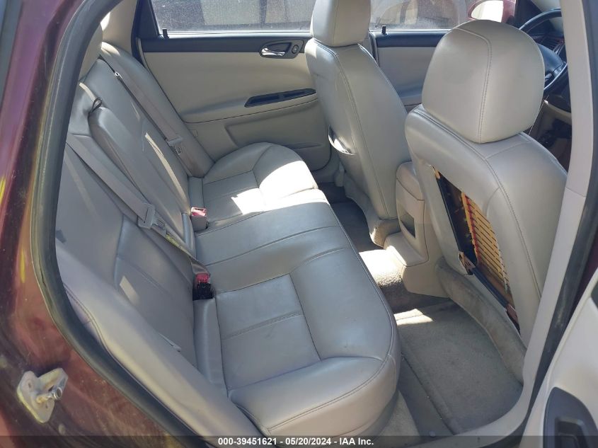 2007 Chevrolet Impala Ltz VIN: 2G1WU58R479340968 Lot: 39451621