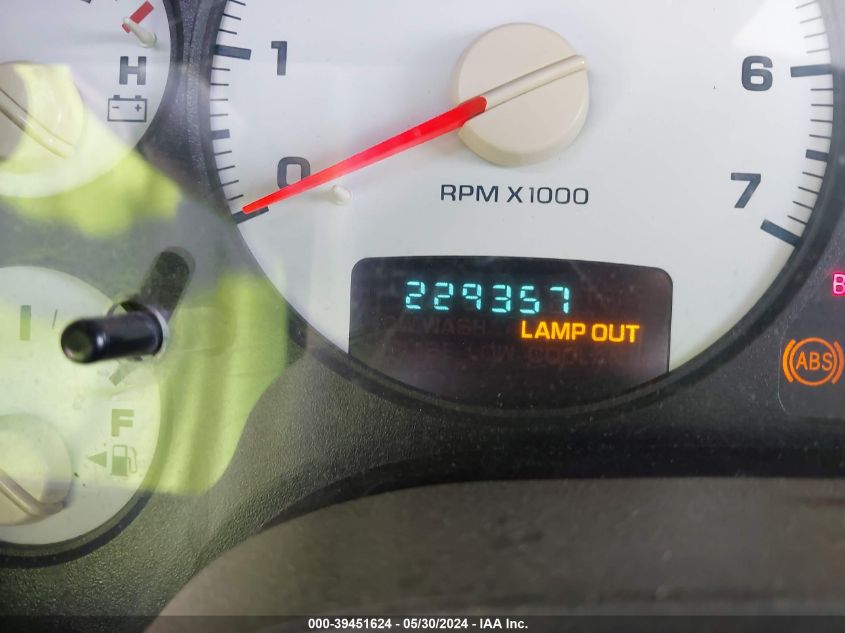 2002 Dodge Ram 1500 St VIN: 3B7HU18N42G101568 Lot: 39451624