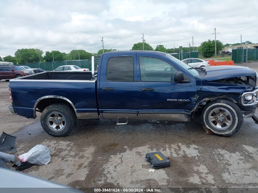 2002 Dodge Ram 1500 St VIN: 3B7HU18N42G101568 Lot: 39451624