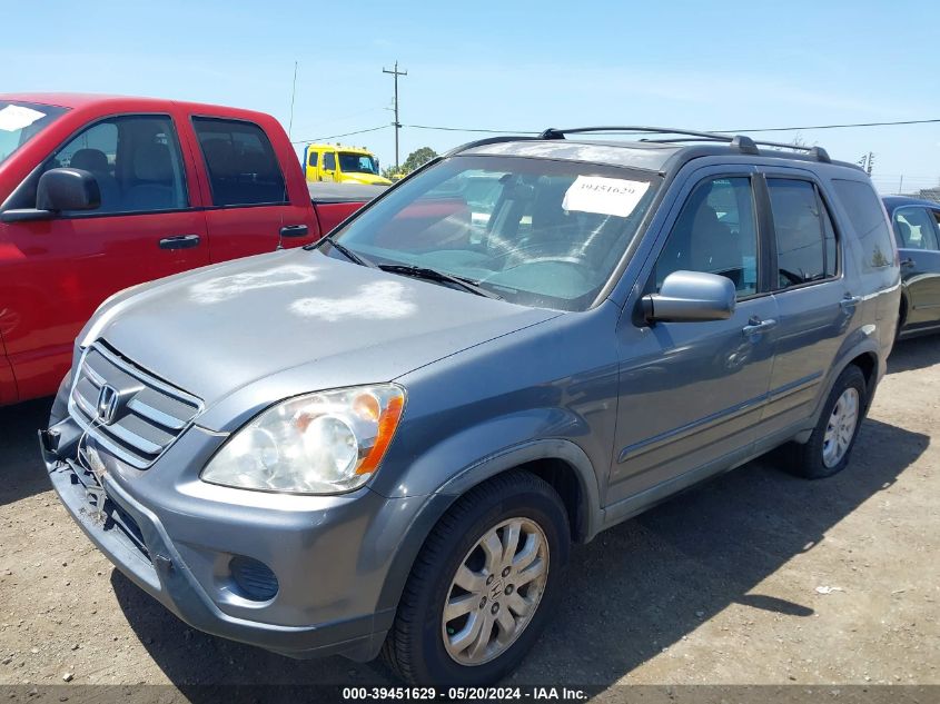 2005 Honda Cr-V Se/Ex VIN: JHLRD78905C054267 Lot: 39451629