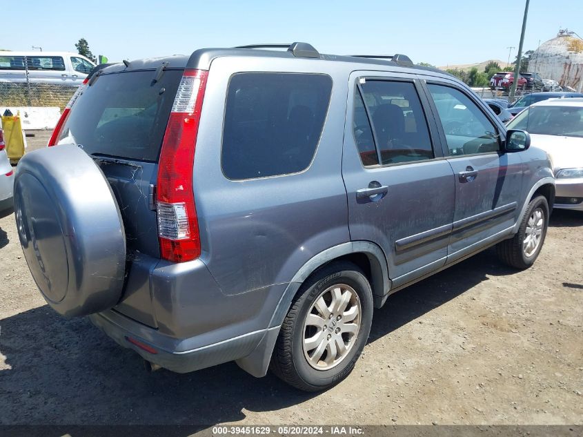 2005 Honda Cr-V Se/Ex VIN: JHLRD78905C054267 Lot: 39451629