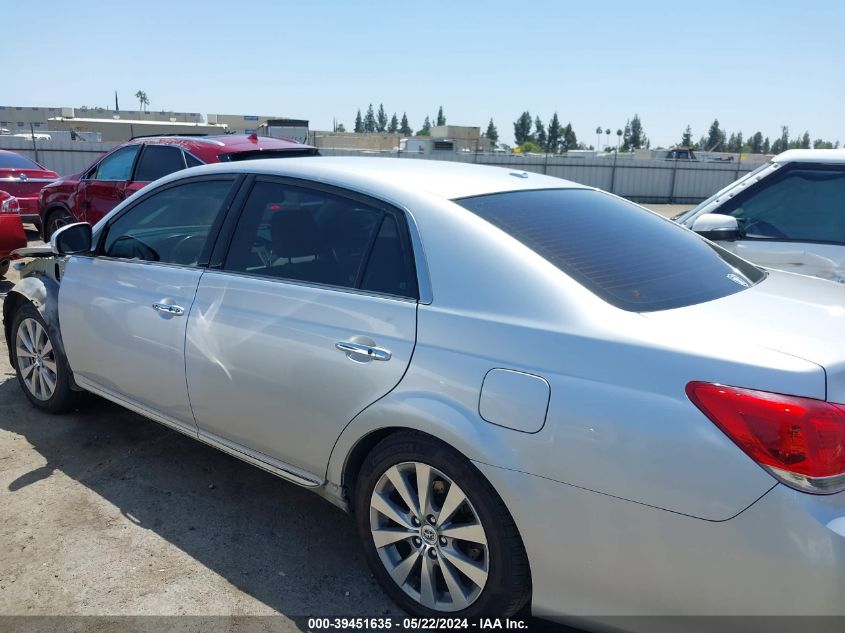 2011 Toyota Avalon Limited VIN: 4T1BK3DB9BU429340 Lot: 39451635
